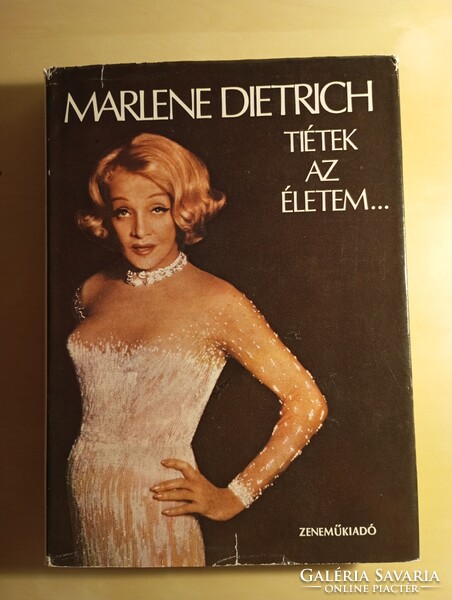 Marlene Dietrich   Tiétek az életem