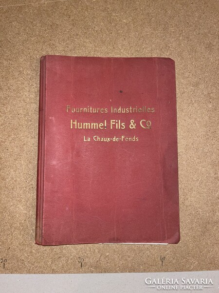 Hummel Fils & Co antik kellék katalógus francia