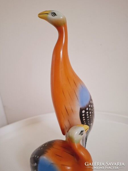 Hollóházi Színes Madár Pár