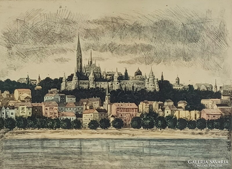 Ábrahám Rafael (1929 - 2014) : Buda