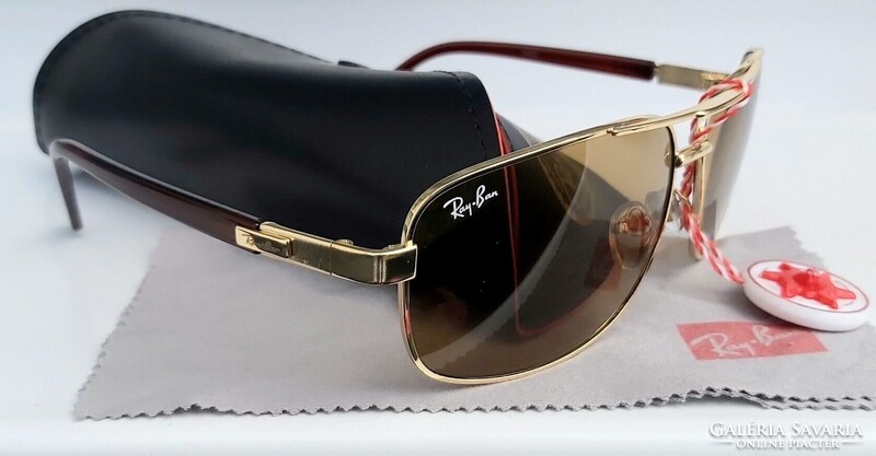 RAY BAN NAPSZEMÜVEG TOKKAL, KENDŐVEL,ÚJ!