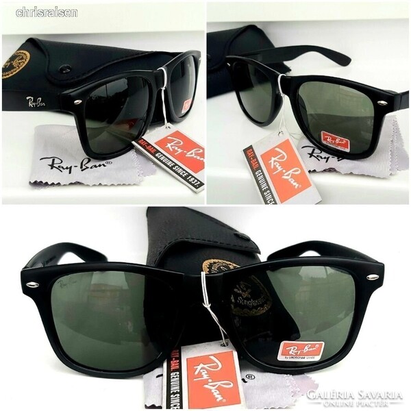RAY BAN NAPSZEMÜVEG TOKKAL, KENDŐVEL,ÚJ!