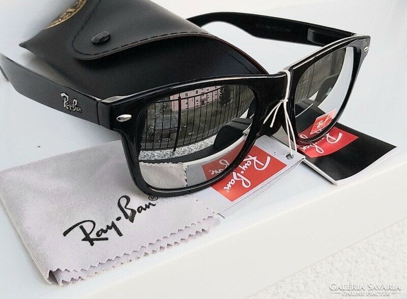 RAY BAN NAPSZEMÜVEG TOKKAL, KENDŐVEL,ÚJ!