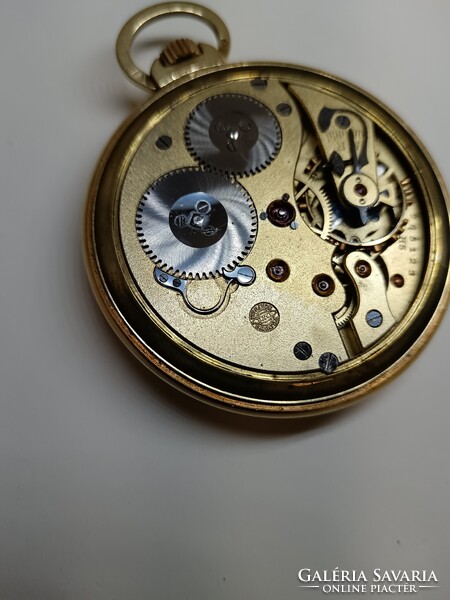 1922 IWC Schaffhausen 14K Arany Zsebóra GYÖNYÖRŰ ÁLLAPOTBAN SZÉPEN JÁR!!!
