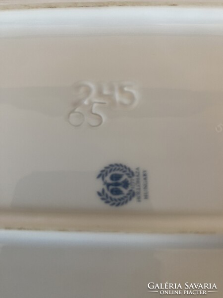 Hollóházi porcelán 6.szem. Szendvics/sütemény keszlet