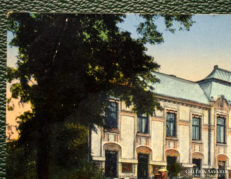 Magyaróvár -  Áll . polgári leány-iskola -  antik képeslap  1915