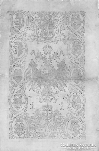 1 forint / gulden 1866 Restaurált 2.