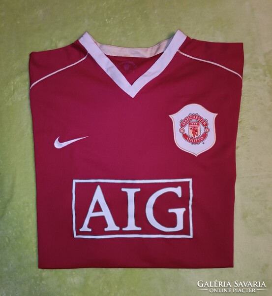 2XL-es vintage nike Manchester United FC (2006/07) hazai mez