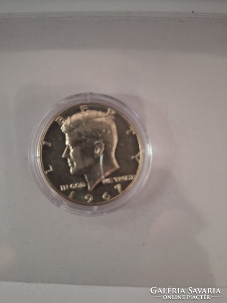 Kennedy ezüst fél dollár 1967 verdefényes
