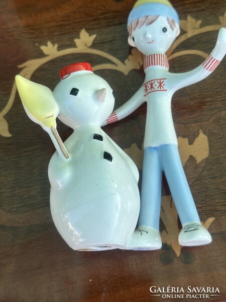 Aquincumi porcelán . Hóember