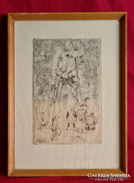 Láng Rudolf (1904 - 1991) : Az udvari bolond bánata
