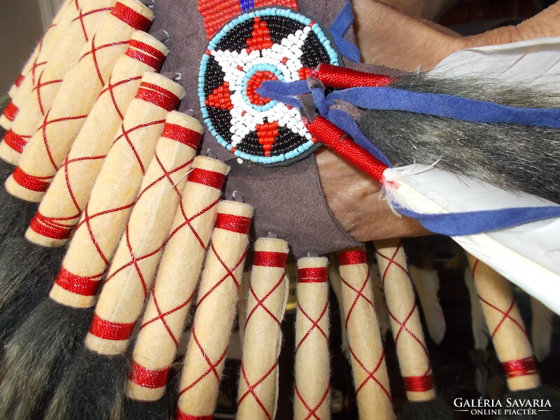 3db antik indián fejdísz