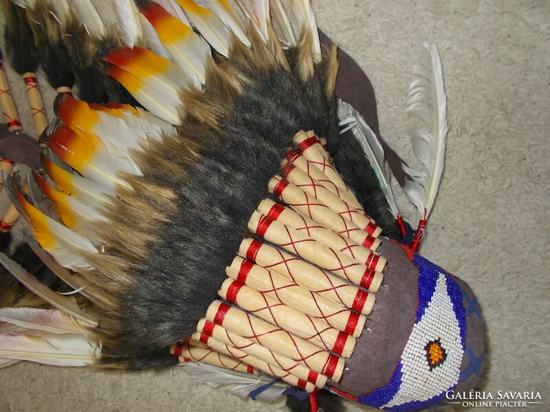 3db antik indián fejdísz