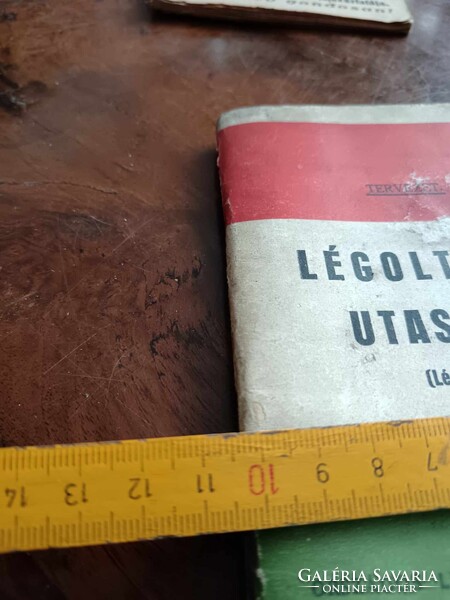 Légoltalmi utasítás 1936-ból, mellékletekkel, kiegészítésekkel, helyesbítésekkel, komplett ritka