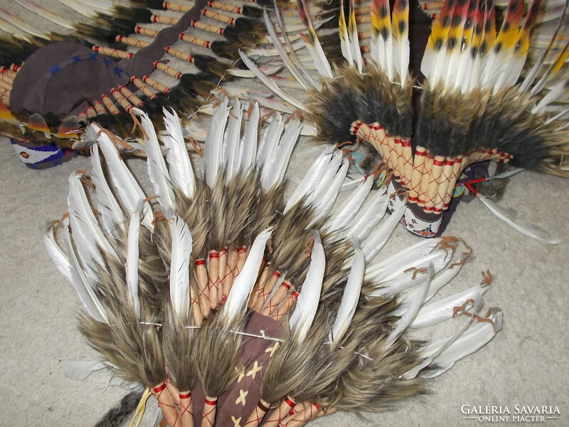 3db antik indián fejdísz