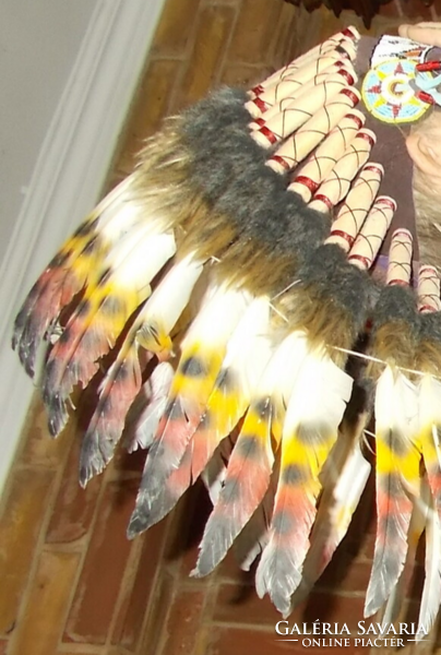 3db antik indián fejdísz