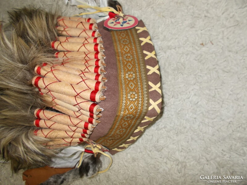 3db antik indián fejdísz