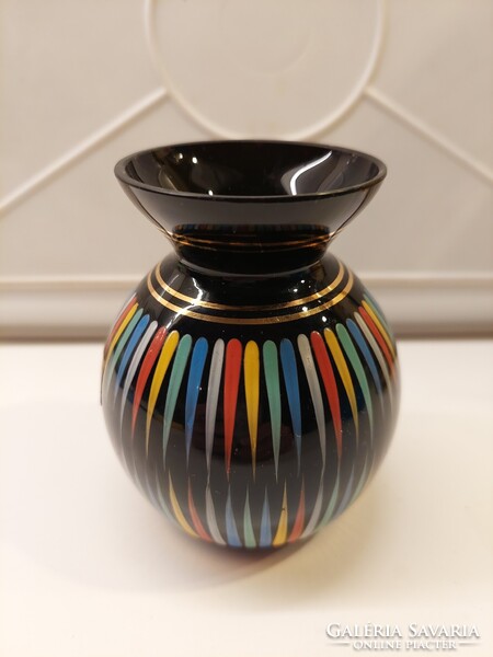 Retró Kunstglas Arnstadt vázácska