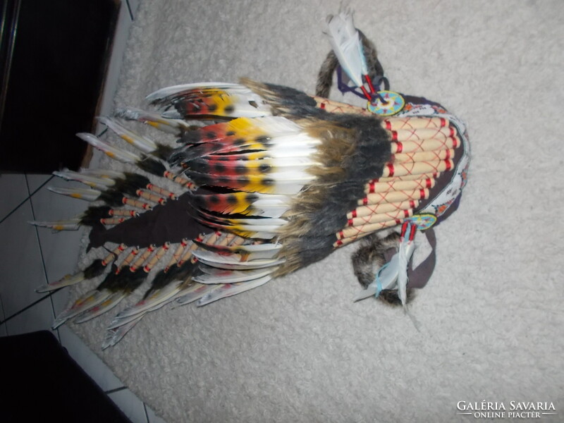 3db antik indián fejdísz