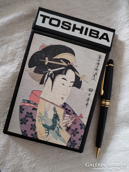 TOSHIBA - Japán, jegyzetfüzet tartó