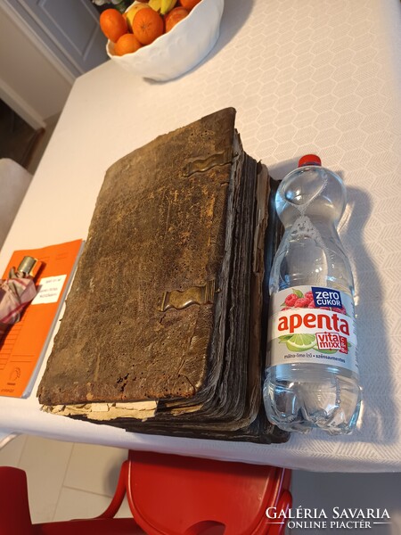 Barokk könyv, hatalmas, 17 Sz.