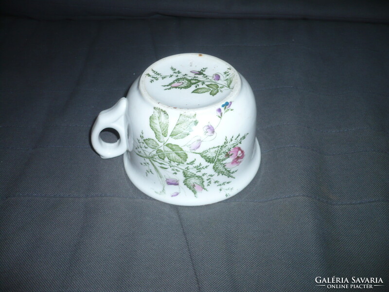 Antik porcelán koma bögre