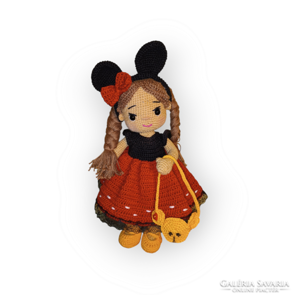 Amigurumi öltöztetős baba