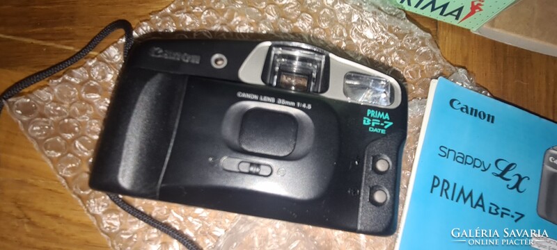 Canon Prima BF-7 35mm-es kompakt filmes fényképezőgép új
