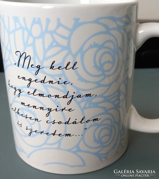 Büszkeség és balítélet bögre, Jane Austen idézettel