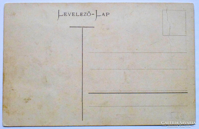 Magyaróvár / Mosonmagyaróvár -  különleges nyomtatású antik lap