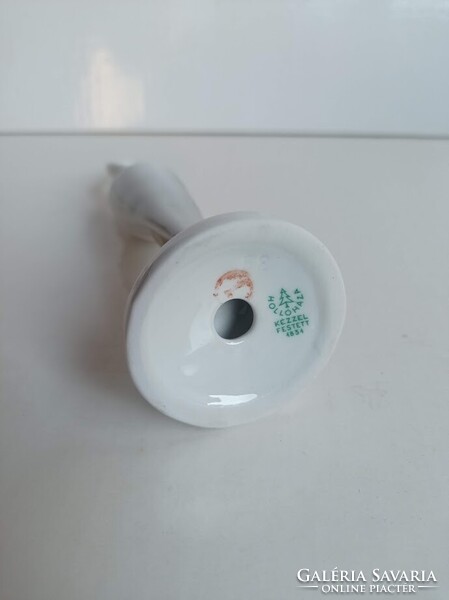 Hollóházi porcelán kócsag madár figura