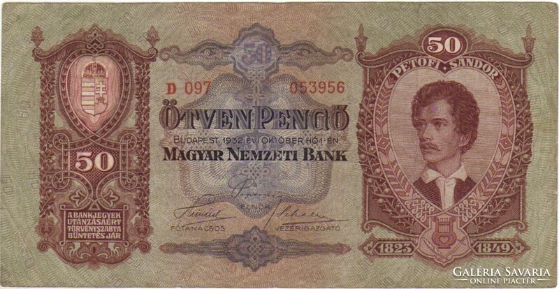 50 pengő 1932 2.