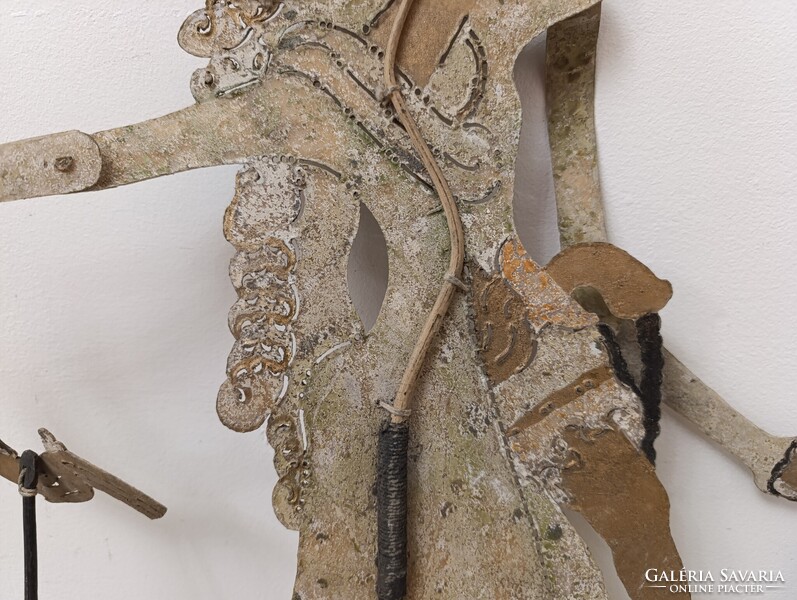 Wayang indonéz báb antik Jáva Bali szigeti árnyjáték Ázsia Indonézia marionett játék 994 1754