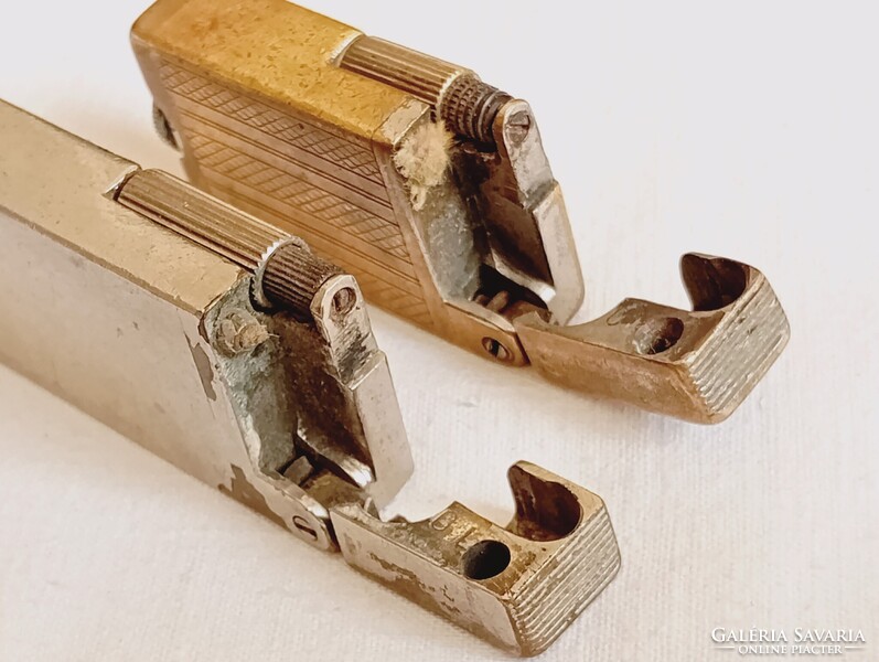 Öngyújtó GAMMA fém benzines köves 2db egyben