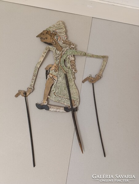 Wayang indonéz báb antik Jáva Bali szigeti árnyjáték Ázsia Indonézia marionett játék 994 1754