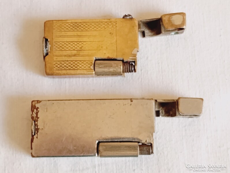 Öngyújtó GAMMA fém benzines köves 2db egyben