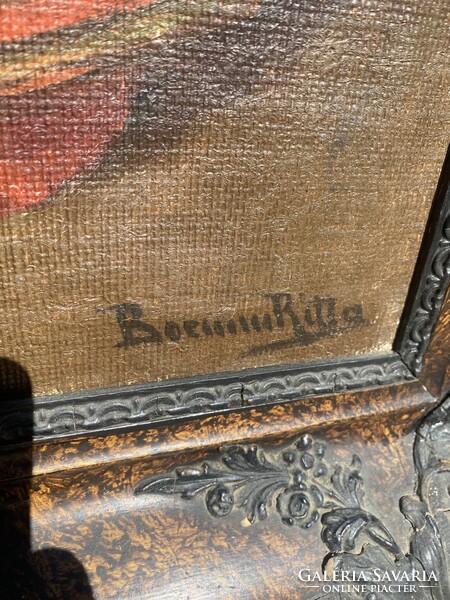 Boemm Ritta 1868-1948, Babák festmény