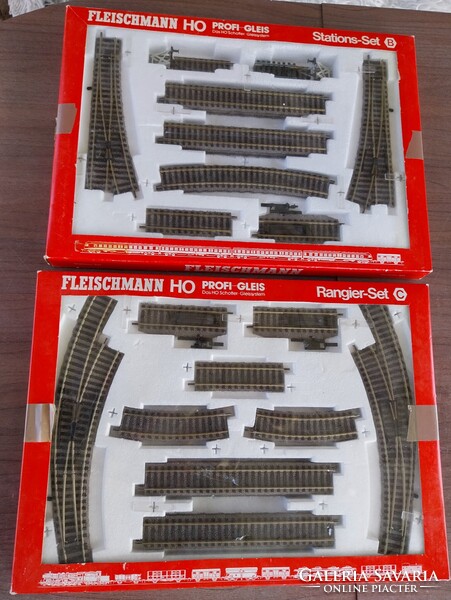 Fleischmann H0 Profi gleis   6190 B/ 6191 C