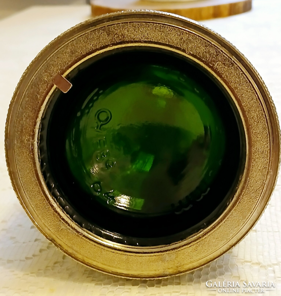 Segura Viudas fémdíszes luxus Brut Reserva Heredad pezsgős palack