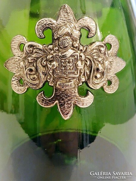 Segura Viudas fémdíszes luxus Brut Reserva Heredad pezsgős palack