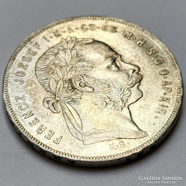 Ferenc József ezüst 1 Forint 1879 KB