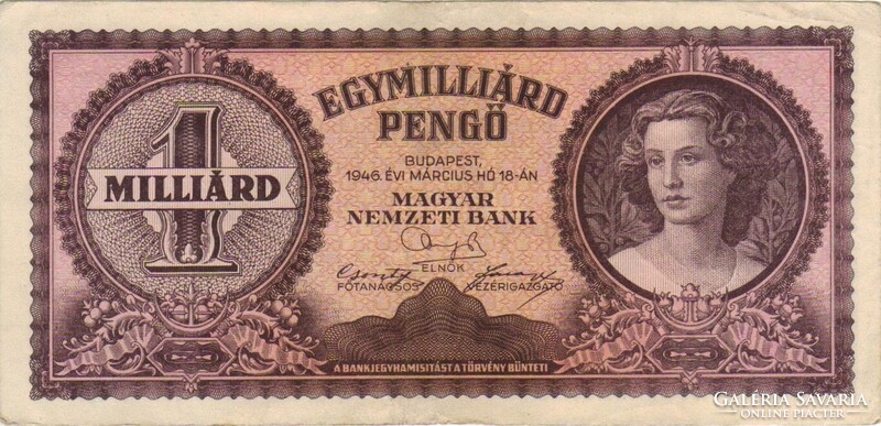 1 egy milliárd egymilliárd pengő 1.