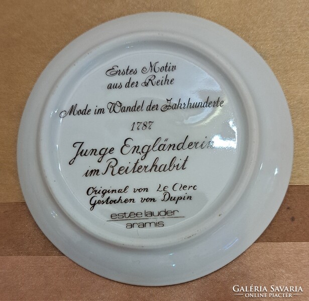 Esteé Lauder Aramis porcelán tányér 1 (M5476)