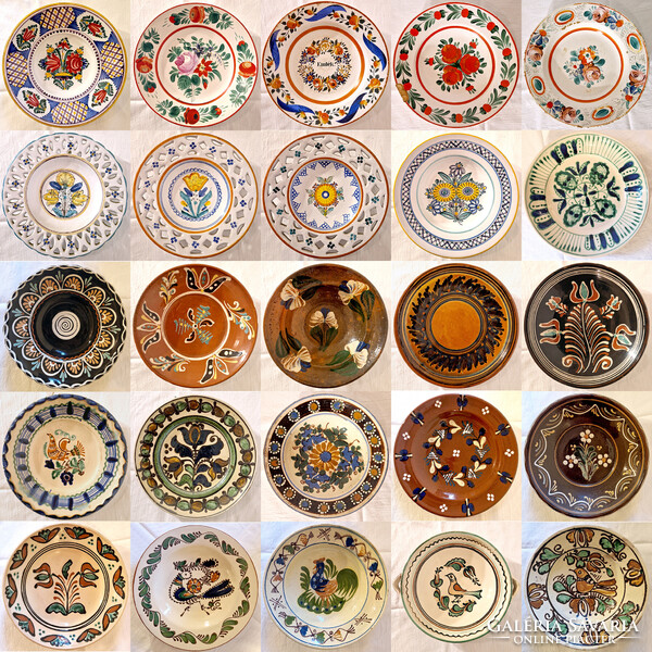 Csöcsöskorső, csörgőkorsó, aratókorsó - fehér virágos (M=17, D=10,5) (20.)