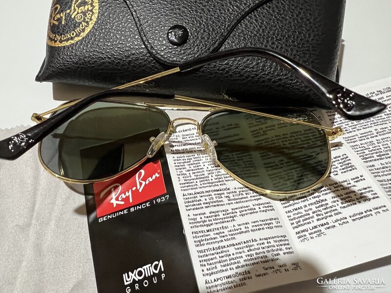 RAY BAN NAPSZEMÜVEG TOKKAL, KENDŐVEL,ÚJ!