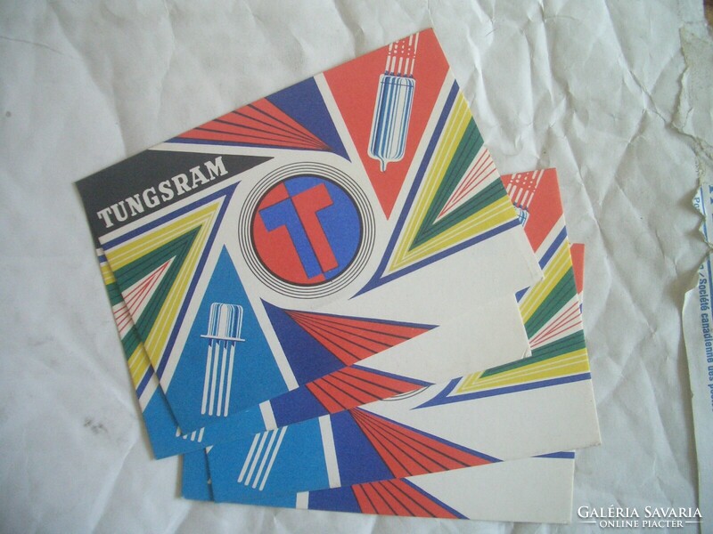 Tungsram rádióamatőr QSL lap