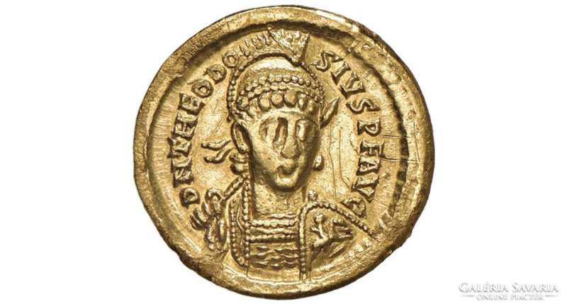 Theodosius  (402-450) solidus