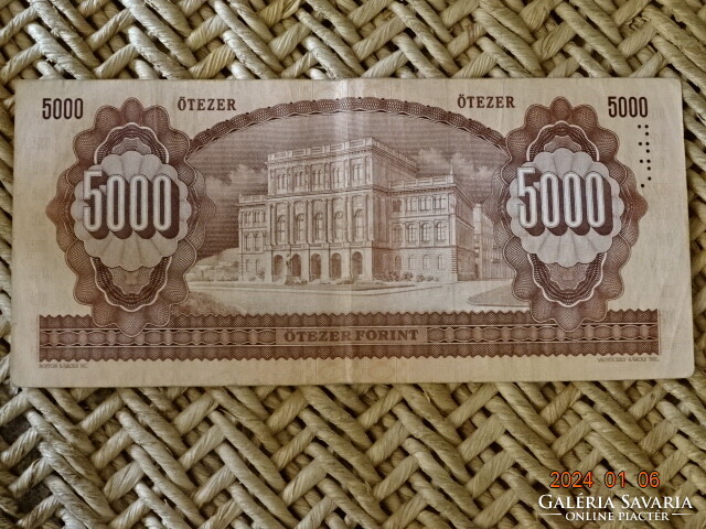5000 FT FORINT 1990 " H " SOROZAT