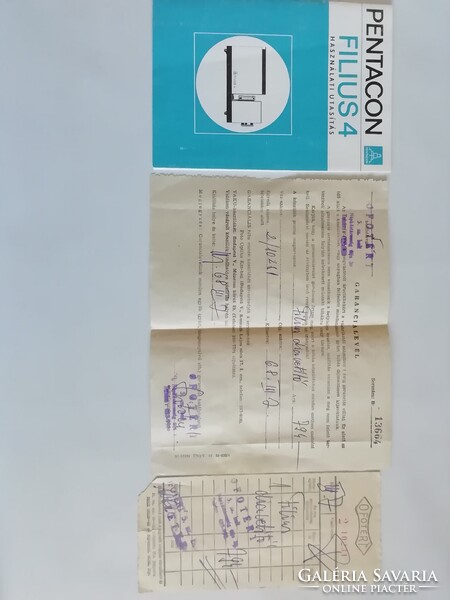 Retro diavetítő Pentacon Filius 4