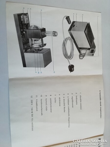 Retro diavetítő Pentacon Filius 4